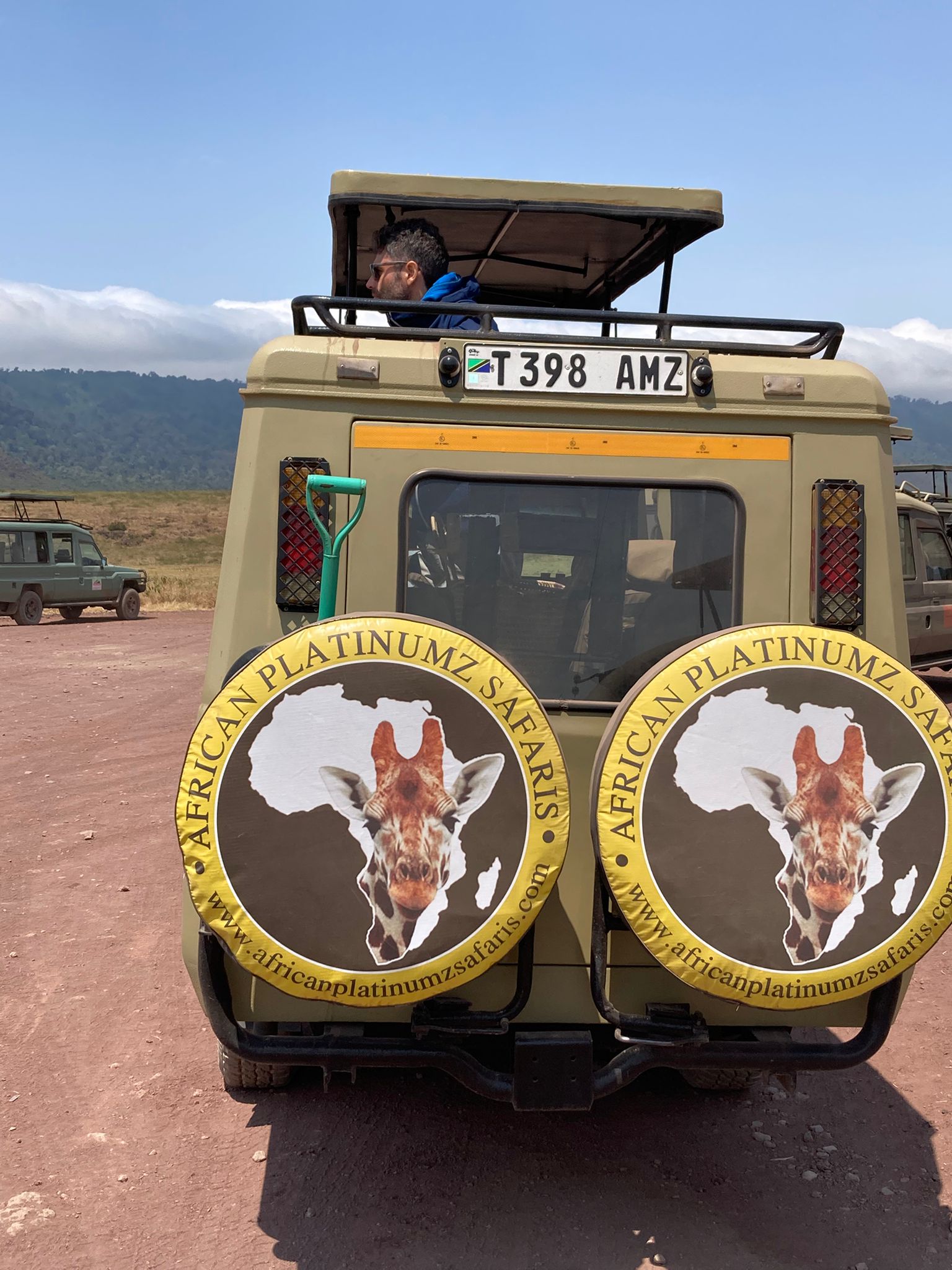 African Platinumz Safari Toyota Land Cruiser